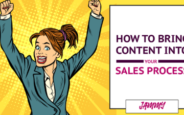 How to Make Content Part of Your Sales Process (so you get more sales, faster!)