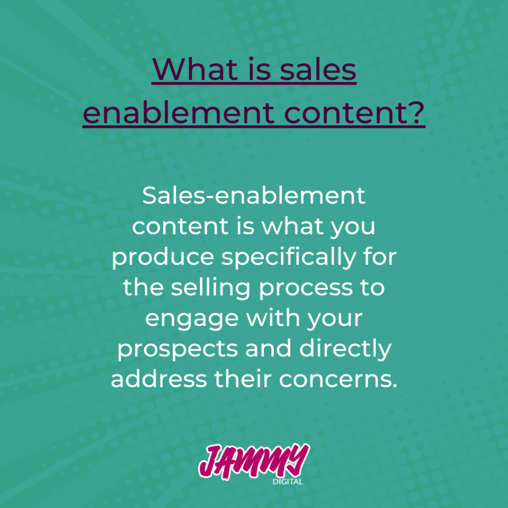 What is sales enablement - a definition